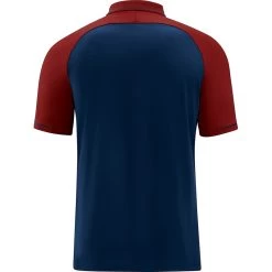 JAKO Sport-Polo Competition 2.0 (100% Polyester) Marineblau/dunkelrot Herren -Sportausrüstung JAKO 6318 09 P01 800x800 1