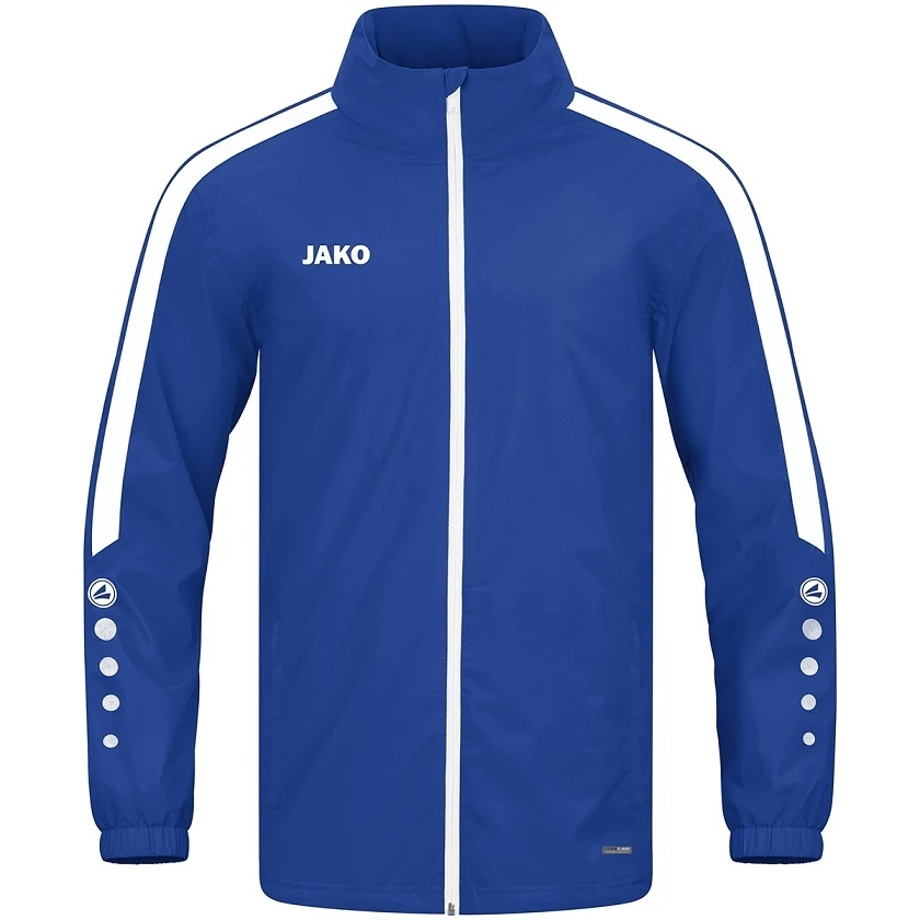 JAKO Allwetterjacke Power (100% Polyester, Wind- Und Wasserabweisende Material) Royalblau Herren 3 JAKO Allwetterjacke Power (100% Polyester, Wind- Und Wasserabweisende Material) Royalblau Herren