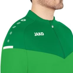 JAKO Sport-Langarmshirt Ziptop Champ 2.0 (100% Polyester) Grün Herren -Sportausrüstung JAKO Langarmshirt Ziptop Champ 2 0 8620 22 3 1200x1200 1