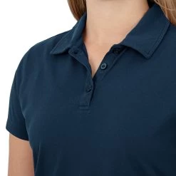 JAKO Freizeit-Polo Doubletex (Polyester/Baumwolle) Marineblau Damen -Sportausrüstung JAKO Polo Doubletex Damen C6330 900 3 1200x1200 1