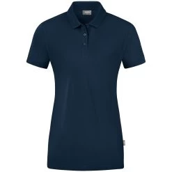 JAKO Freizeit-Polo Doubletex (Polyester/Baumwolle) Marineblau Damen -Sportausrüstung JAKO Polo Doubletex Damen C6330 900 6 1200x1200 1