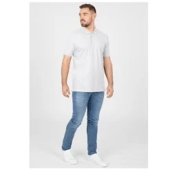 JAKO Freizeit-Polo Organic Pique (Bio-Baumwolle, 200g/m2) Weiss Herren -Sportausrüstung JAKO Sport Polo Team Herren Baumwolle C6320 00 3 777x777 1