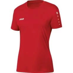 JAKO Sport-Shirt Trikot Team Kurzarm (100% Polyester) Rot Damen -Sportausrüstung JAKO Sport shirt Trikot Team Damen 4233D 01 6 1200x1200 1