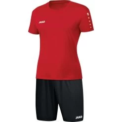 JAKO Sport-Shirt Trikot Team Kurzarm (100% Polyester) Rot Damen -Sportausrüstung JAKO Sport shirt Trikot Team Damen 4233D 01 8 1200x1200 1