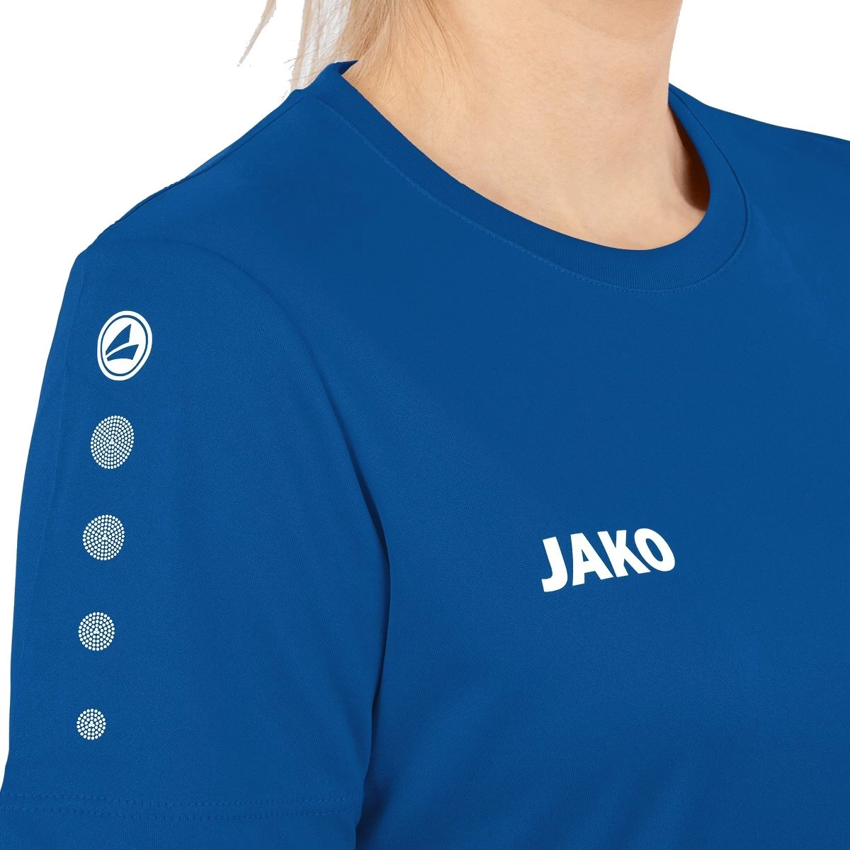 JAKO Sport-Shirt Trikot Team Kurzarm (100% Polyester) Royalblau Damen 6 JAKO Sport-Shirt Trikot Team Kurzarm (100% Polyester) Royalblau Damen – Bild 4