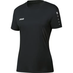 JAKO Sport-Shirt Trikot Team Kurzarm (100% Polyester) Schwarz Damen -Sportausrüstung JAKO Sport shirt Trikot Team Damen 4233D 08 6 1200x1200 1