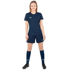 JAKO Sport-Shirt Trikot Team Kurzarm (100% Polyester) Navyblau Damen -Sportausrüstung JAKO Sport shirt Trikot Team Damen 4233D 09 5 1200x1200 1