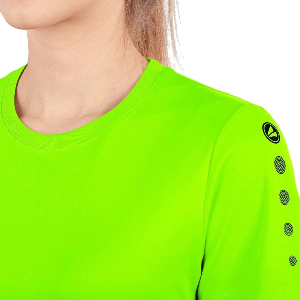 JAKO Sport-Shirt Trikot Team Kurzarm (100% Polyester) Neongrün Damen 5 JAKO Sport-Shirt Trikot Team Kurzarm (100% Polyester) Neongrün Damen – Bild 3