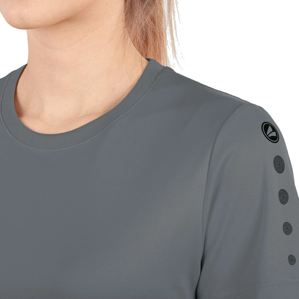 JAKO Sport-Shirt Trikot Team Kurzarm (100% Polyester) Dunkelgrau Damen 5 JAKO Sport-Shirt Trikot Team Kurzarm (100% Polyester) Dunkelgrau Damen – Bild 3