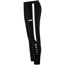 JAKO Trainingshose Power (Stretch-Knit-Polyester, Seitentaschen Mit Reißverschluss) Lang Schwarz/weiss Herren -Sportausrüstung JAKO Trainingshose Power 8423 802 3 1200x1200 1