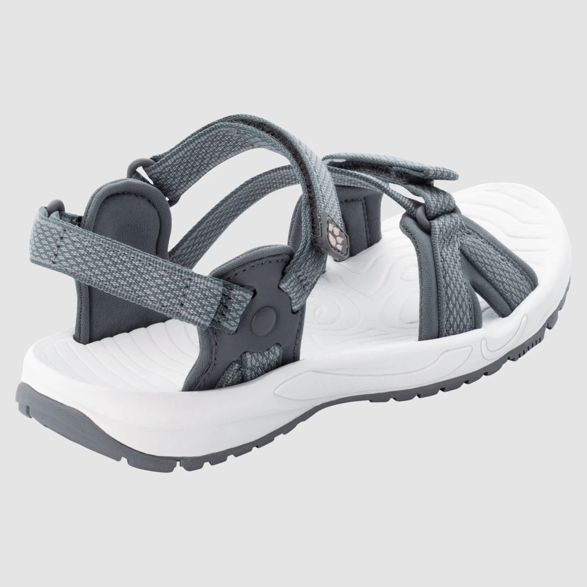 Jack Wolfskin Sandale Lakewood Ride Neoprenpolsterung Grau Damen 5 Jack Wolfskin Sandale Lakewood Ride Neoprenpolsterung Grau Damen – Bild 3