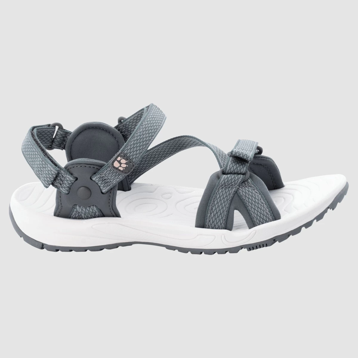 Jack Wolfskin Sandale Lakewood Ride Neoprenpolsterung Grau Damen 6 Jack Wolfskin Sandale Lakewood Ride Neoprenpolsterung Grau Damen – Bild 4
