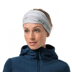 Jack Wolfskin Multifunktionstuch (Halstuch) Melange Headgear Hellgrau