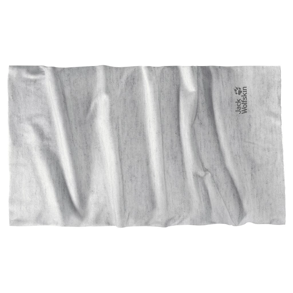 Jack Wolfskin Multifunktionstuch (Halstuch) Melange Headgear Hellgrau 4 Jack Wolfskin Multifunktionstuch (Halstuch) Melange Headgear Hellgrau – Bild 2