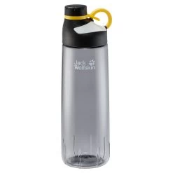 Jack Wolfskin Trinkflasche Mancora 1.0 (unverwüstliche Weithalsflasche Mit Trinkausguss) 1 Liter Phantomgrau