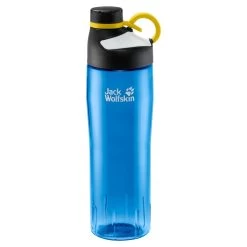 Jack Wolfskin Trinkflasche Mancora 0.7 (unverwüstliche Weithalsflasche Mit Trinkausguss) 700ml Blau