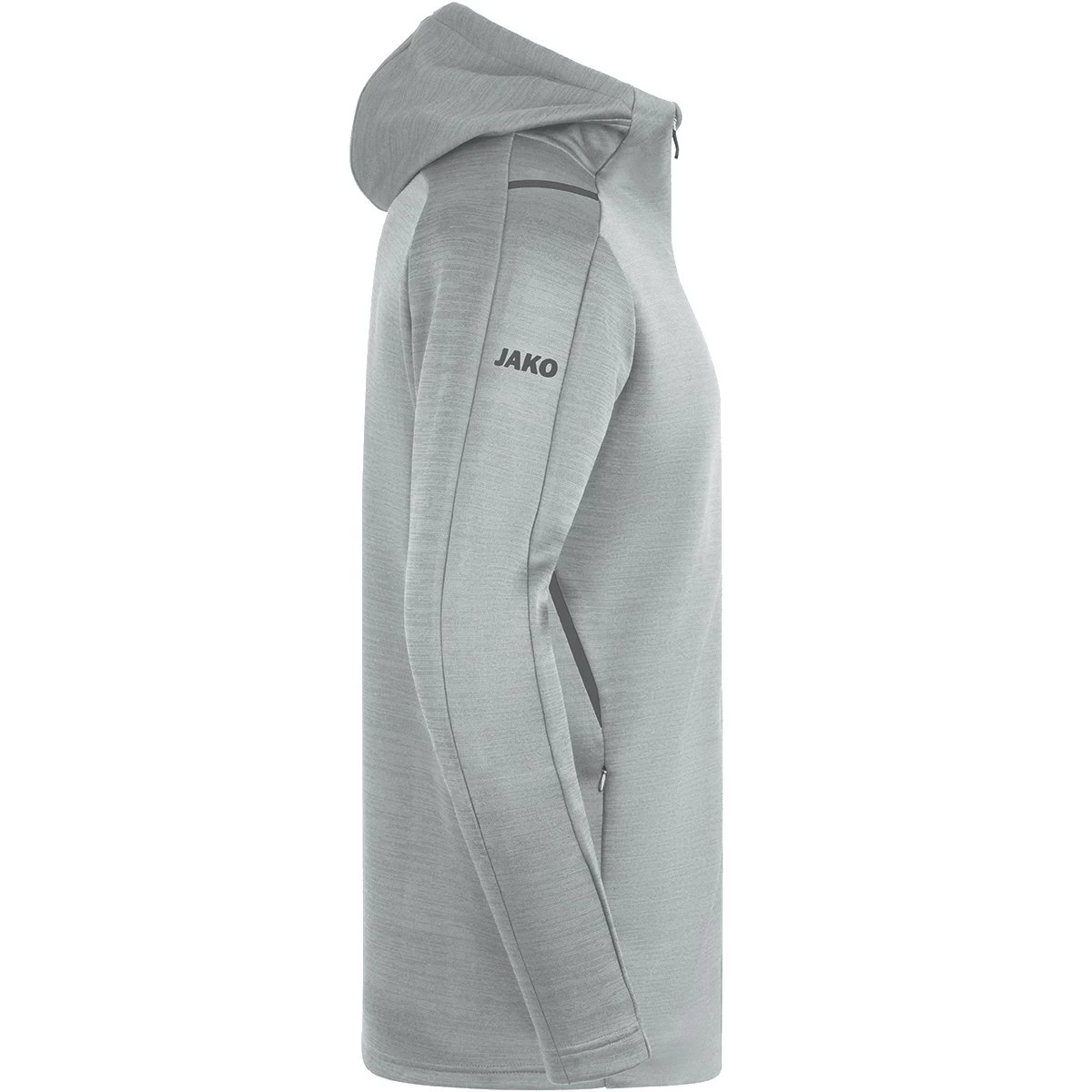 JAKO Freizeitanzug Challenge Mit Kapuze (Jacke Und Hose, Sportiver Schnitt) Hellgrau Herren 12 JAKO Freizeitanzug Challenge Mit Kapuze (Jacke Und Hose, Sportiver Schnitt) Hellgrau Herren – Bild 10