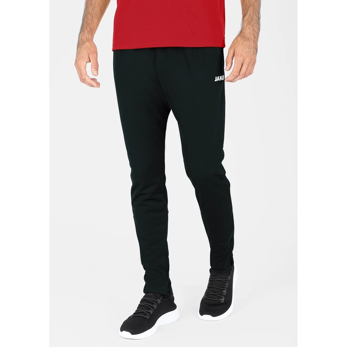 JAKO Trainingshose Classico (Polyester-Piqué, Seitentaschen Mit Reißverschluss) Lang Schwarz Herren 3 JAKO Trainingshose Classico (Polyester-Piqué, Seitentaschen Mit Reißverschluss) Lang Schwarz Herren