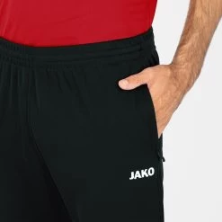 JAKO Trainingshose Classico (Polyester-Piqué, Seitentaschen Mit Reißverschluss) Lang Schwarz Herren 10 JAKO Trainingshose Classico (Polyester-Piqué, Seitentaschen Mit Reißverschluss) Lang Schwarz Herren -Sportausrüstung Jako Traininghose classico 8450 08 4 900x900 1