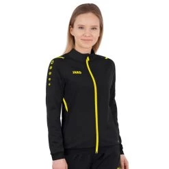 JAKO Trainingsanzug Polyester Challenge (Jacke Und Hose) Schwarz/gelb Damen -Sportausrüstung Jako Trainingsanzug Challenge Damen M9121 803 10 1200x1200 1