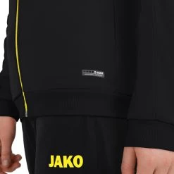 JAKO Trainingsanzug Polyester Challenge (Jacke Und Hose) Schwarz/gelb Damen -Sportausrüstung Jako Trainingsanzug Challenge Damen M9121 803 5 1200x1200 1