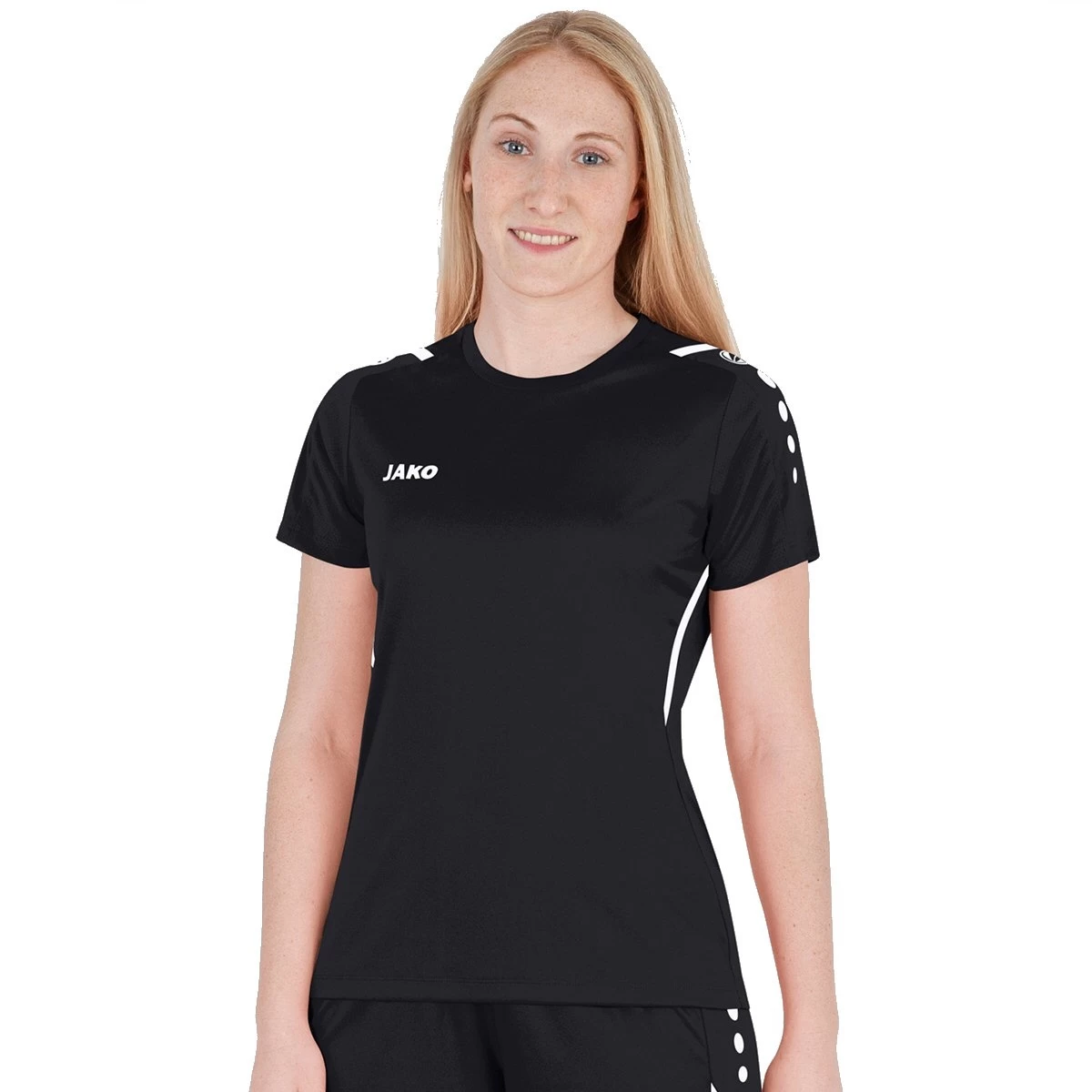 JAKO Sport-Tshirt (Trikot) Challenge Schwarz Damen 3 JAKO Sport-Tshirt (Trikot) Challenge Schwarz Damen