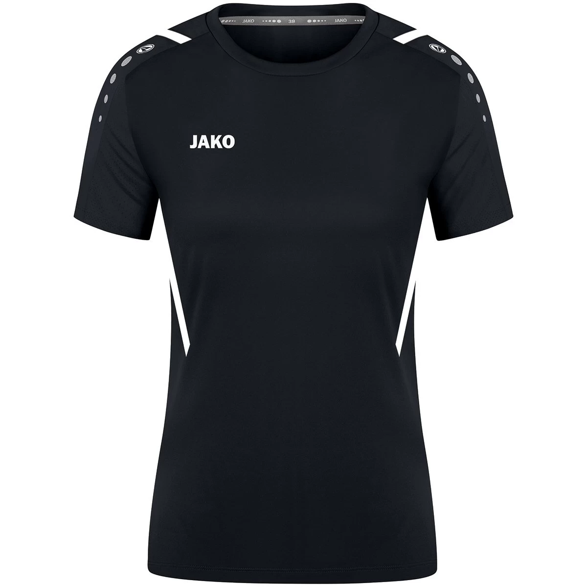 JAKO Sport-Tshirt (Trikot) Challenge Schwarz Damen 9 JAKO Sport-Tshirt (Trikot) Challenge Schwarz Damen – Bild 7