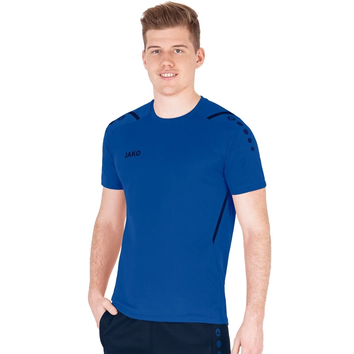 JAKO Sport-Tshirt (Trikot) Challenge Royalblau Herren 3 JAKO Sport-Tshirt (Trikot) Challenge Royalblau Herren