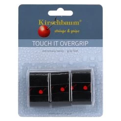 Kirschbaum Overgrip Touch It 0.5mm (extreme Griffigkeit) Schwarz 3er