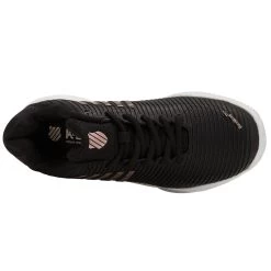 KSwiss Tennisschuhe Hypercourt Express 2 Clay/Sandplatz 2023 Schwarz/rose Damen -Sportausrüstung KSwiss 96614 072 Hypercourt Express Schuh202 1200x1200 1