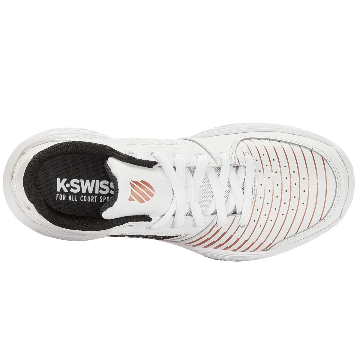 KSwiss Tennisschuhe Court Express Clay/Sandplatz 2023 Weiss Damen 4 KSwiss Tennisschuhe Court Express Clay/Sandplatz 2023 Weiss Damen – Bild 2