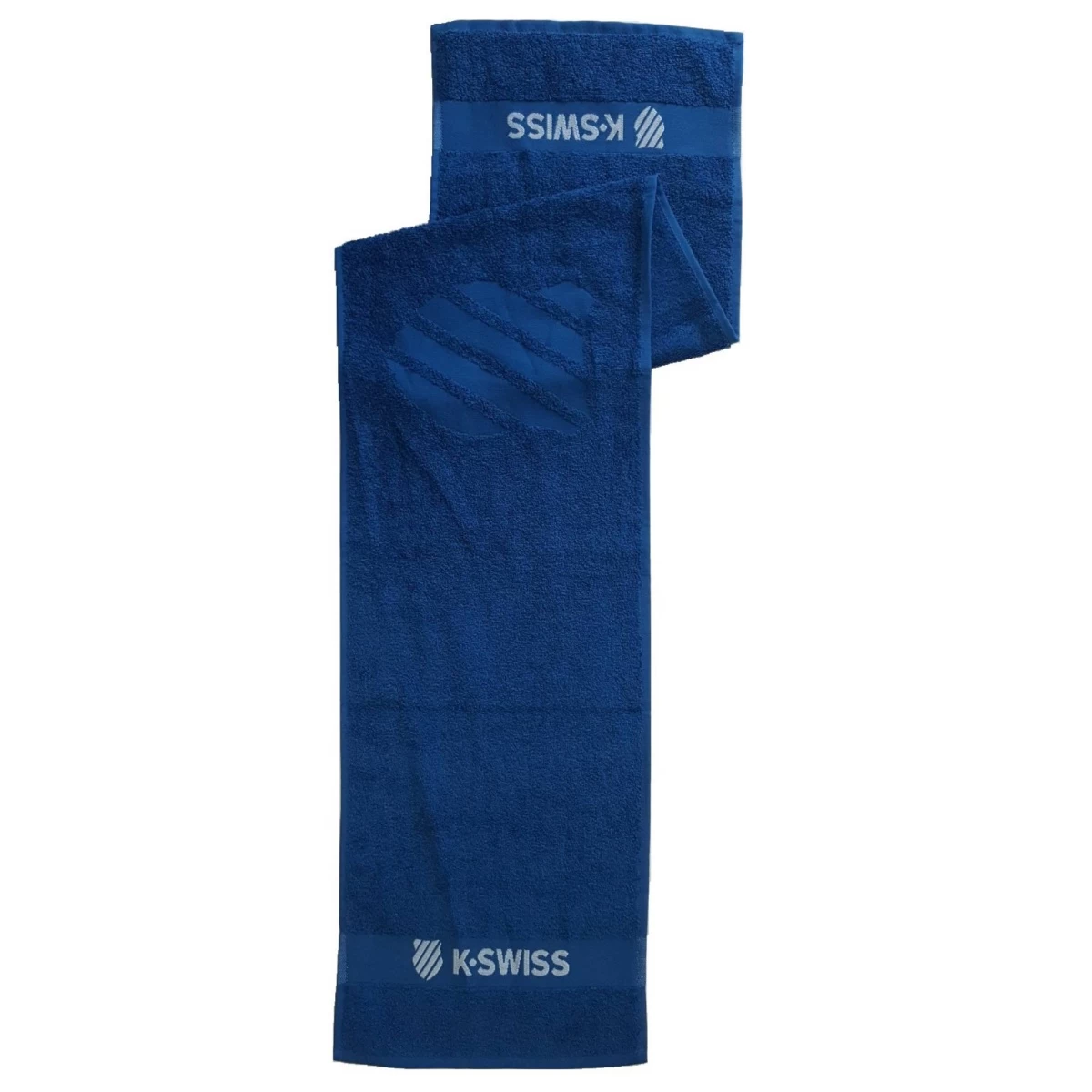 KSwiss Handtuch Blau 130x30cm 4 KSwiss Handtuch Blau 130x30cm – Bild 2