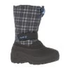 Kamik Winterstiefel Finley (nahtversiegeltes Nylon, Wasserabweisend) Schwarz/blau Kinder
