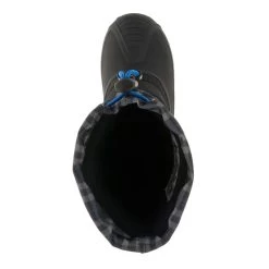 Kamik Winterstiefel Finley (nahtversiegeltes Nylon, Wasserabweisend) Schwarz/blau Kinder -Sportausrüstung Kamik NF4251N BAB Finley Stiefel 4 798x798 1