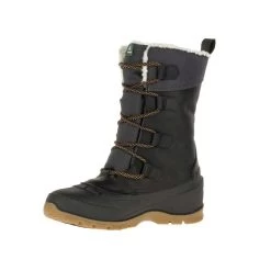 Kamik Winterstiefel Snowgem (Leder, Nylon, Wasserdicht) Schwarz Damen -Sportausrüstung Kamik WK2164 BLK Snowgem Stiefel 2 921x921 1
