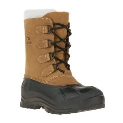 Kamik Winterstiefel Alborg (Nubukleder, Wasserdicht) Hellbraun Herren