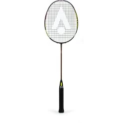 Karakal Badmintonschläger Black Zone Pro FF (86g/ausgewogen) Schwarz - Besaitet - -Sportausrüstung Karakal KB19503 Black Zone PRO Badmintonschlaeger 2 1200x1200 1