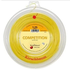 Kirschbaum Tennissaite Competition (Haltbarkeit+Kontrolle) Gelb 200m Rolle