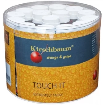 Kirschbaum Overgrip Touch It 0.5mm (extreme Griffigkeit) Weiss 60er Box 3 Kirschbaum Overgrip Touch It 0.5mm (extreme Griffigkeit) Weiss 60er Box