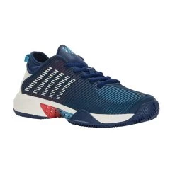 KSwiss Tennisschuhe Hypercourt Supreme Clay/Sandplatz 2023 Opalblau Herren -Sportausrüstung Kswiss 06617 418 Hypercourt Supreme Schuh207 1200x1200 1