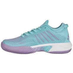 KSwiss Tennisschuhe Hypercourt Supreme HB Clay/Sandplatz Blau/violett Damen -Sportausrüstung Kswiss 96617 467 Damen HyperCourt Supreme 4 1024x1024 1
