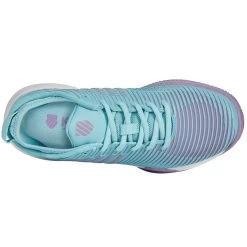 KSwiss Tennisschuhe Hypercourt Supreme HB Clay/Sandplatz Blau/violett Damen -Sportausrüstung Kswiss 96617 467 Damen HyperCourt Supreme 6 1024x1024 1