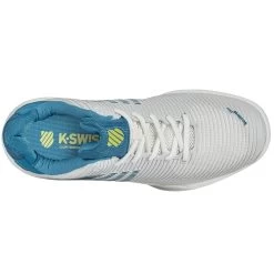 KSwiss Tennisschuhe Hypercourt Express 2 Indoor/Carpet/Teppich Weiss/blau Herren -Sportausrüstung Kswiss Hypercourt TennisSchuhe Express Carpet 06804 136 7 1024x1024 1