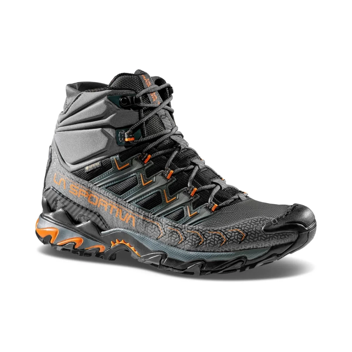 La Sportiva Trail-Laufschuhe Ultra Raptor II Mid GTX (wasserdicht) Carbongrau/sun Herren 3 La Sportiva Trail-Laufschuhe Ultra Raptor II Mid GTX (wasserdicht) Carbongrau/sun Herren