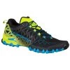 La Sportiva Trail-Laufschuhe Bushido II GTX (wasserdicht) Schwarz/neongelb/blau Herren