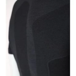 Lenz Funktionsunterwäsche Tshirt Merino 6.0 Rundhals Schwarz Herren -Sportausrüstung Lenz 295 10 6 0 merino herren schwarz shirt 3 1200x1200 1
