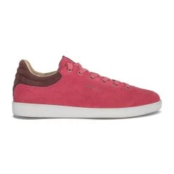 Lowa Sneaker Ancona Low Veloursleder Flamingo Damen
