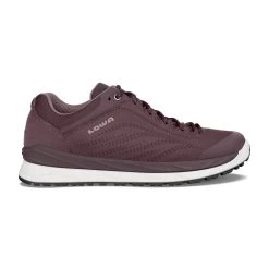 Lowa Alltag-Travelschuhe Malta Low GTX (Veloursleder, Wasserdicht) Graperot/rose Damen