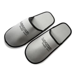 Lowa Hausschuhe Hüttenschuh Grau Herren