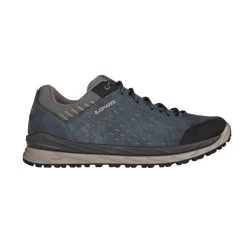 Lowa Alltag-Travelschuhe Malta Low GTX (Veloursleder, Wasserdicht) Stahlblau Herren